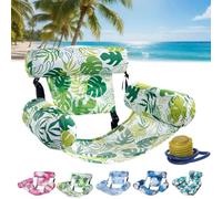 Solymall Inflatable Pool Lounge Chairs, Graddi/Libiyi/Olygee/Solymall Flotadores para Adultos, Blow up Pool Noodles for Adult Heavy Duty, Adjustable Fabric Pool Float Hammock (E)