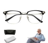 Solymall Optireaders Pro, Fanyil/Opti Readers Pro, Ultra-Light Half-Frame Multi-Focal Reading Glasses Men Women (+300)