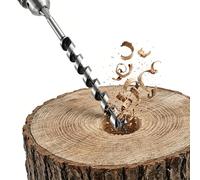 SOMADA Broca de taladro para madera, vástago hexagonal de 1 pulgada x 12 pulgadas, broca larga para madera blanda y dura, plástico, paneles de yeso y materiales compuestos