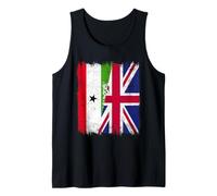 Somalilandia Bandera del Reino Unido Herencia británica de Somalilandia Camiseta sin Mangas
