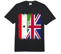 Somalilandia Bandera del Reino Unido Herencia británica de Somalilandia Comfort Colors Adult Heavyweight T-Shirt