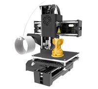 Somanki Impresora 3D Mini máquina de impresión de Escritorio para niños 100x100x100mm Tamaño de impresión Plataforma extraíble Impresión de una Sola tecla con Tarjeta TF Filamento de Muestra PLA