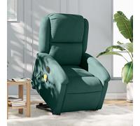 Somanki Sillón Masaje reclinable elevable Terciopelo Verde Oscuro, Sillón De Relax, Sillon Masaje Relax, Sillon Relax Electrico, Hogar Sillon Relax, Sillones Comodos, Sofa Tantra - 3204335