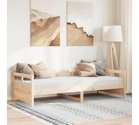 Somanki Sofá Cama con colchón Madera Maciza de Pino 90x200 cm, Sofa Cama, Sofas De Salon, Sofas Modernos - 3321050