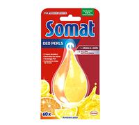 Somat Deo Duo Pearls Ambientador para Lavavajillas, Esencia Limón y Naranja, 60 lavados