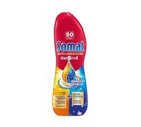 Somat Excellence Gel Frescor Anti-Olor (50 lavados), detergente lavavajillas desengrasante, lavavajilla líquido automático en botella, jabón para platos con vinagre antiolor