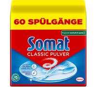 Somat Polvo clásico, opvaskemaskinerens til daglig rengøring, fjerner de mest genstridige pletter ved hver vaskecyklus, skånsomt for miljøet, 1 x 960 g
