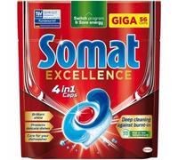 Somat Tabs Excellence Pastillas Lavavajillas 56 piezas 4 en 1
