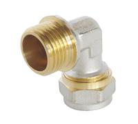 SOMATHERM FOR YOU - 3774-16-15S - Compresión codo de tubería multicapa Ø 16 - Masculino 15/21 (1/2 '')