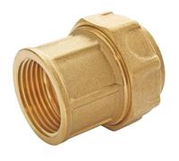 SOMATHERM FOR YOU - accesorio de latón adecuado para PE Ø 25 - Mujer 15/21 - El apriete fuera