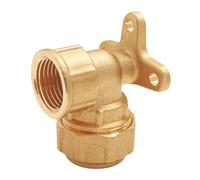 SOMATHERM FOR YOU - aplique de la pared de latón para PE Ø20 - Mujer 15/21 - El apriete fuera