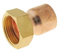 SOMATHERM FOR YOU - apropiado derecha tubo de cobre de soldadura de cobre Ø28 - Rotación de tuerca 26/34 - Bolsa 2 partes