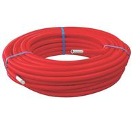 SOMATHERM FOR YOU - Corona multicapa prégainé rojo tubo Ø16 longitud de 25 metros
