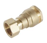 SOMATHERM FOR YOU- derecha tuerca de latón conexión prisionero PE25 - écr.26/34 - tecnología de montaje unidireccional asegurar la correcta instalación de la conexión