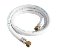 SOMATHERM FOR YOU, Manguera de goma para gas natural - Longitud de 2 metros - Vida útil 10 años - Accesorios de tuerca giratoria 15/21 - Fácil instalación en todos los aparatos de gas natural