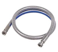 SOMATHERM FOR YOU - Manguera Flexible De Acero Inoxidable De 1 Metro Para Gas Natural - Conexiones Con Tuerca Giratoria 15/21 - Vida Útil Ilimitada - Ideal Para Alimentar Tus Aparatos A Gas Natural