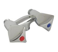 SOMATHERM FOR YOU - mezclador de cromo - Distancia 80 mm - M15 / 21 M20 / 27-18/150 de la cabeza de válvula