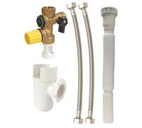 SOMATHERM FOR YOU - que comprende kit conexión completa calentador de agua 1 grupo NF seguridad adecuado para agua dura