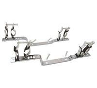 SOMATHERM FOR YOU - soporte ajustable par de colectores/enfermeras de salud - distancia entre ejes 153 mm - D20 / 27 al 26/34