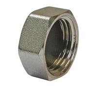 SOMATHERM FOR YOU - Tapón Hembra 15/21 Cromado Auto-Estanco - Acabado Cromado - Ø15/21 - Compatible con Roscas M15/21 - Gris/Plata - Instalación Fácil - Seguridad Integrada