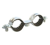 SOMATHERM FOR YOU - tubo de doble anillo de Ø12 (x10) - acero niquelado