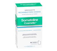 Somatoline Cosmetic recambio para vendas drenantes 6 sachets 70 ml - solución salina drenante para vendas
