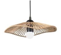 Sombra de lámpara de ratán, sombra de lámpara boho tejida hueco de 12 pulgadas, de de reemplazo para accesorios de luz colgante luz colgante