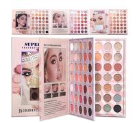 Sombra De Ojos | 105 Colores Resistente a las Manchas y Brillante,Paleta de Sombras con Formato de Libro | Para Mujeres, Chicas, Adolescentes, Halloween, Fiestas, Viajes Y Uso Diario