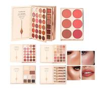 Sombra De Ojos - 48 Colores A Prueba De Manchas E Iluminante,Paleta De Ojos En Forma De Libro,Para Mujeres Y Niñas Halloween Adolescentes Fiesta Diaria Viaje Uso Diario