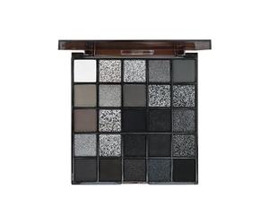 Sombra de ojos ahumada: paleta de 25 colores, juego de sombras de ojos en polvo, kit de maquillaje gótico ahumado, pigmentados de fríos | para mujeres, niñas, principiantes, uso diario, lo