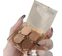 Sombra de ojos brillante con purpurina de 4 colores, Face Glitter Gel Glue