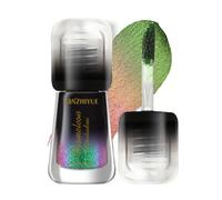 Sombra de ojos camaleón - sombra de ojos líquida, cambio de color, brillo brillante, metal líquido, altamente pigmentado, duradero, para niñas, mujeres, Halloween, Navidad y festivales