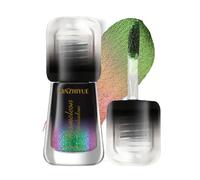 Sombra de ojos con purpurina, colores metálicos, cambio de sombra de ojos líquido, maquillaje de ojos multifuncional, suministros de maquillaje de Navidad, Halloween, cosméticos para fiestas de