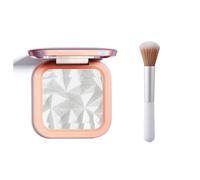 Sombra de Ojos con Purpurina Diamante - Iluminador Monocromático en Polvo para Rostro y Cuerpo - Maquillaje Brillante Metálico Alta Pigmentación (#3)