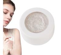 Sombra De Ojos Con Purpurina | Polvo Duradero con Purpurina | Paleta De Polvos Iluminadores Nacarados 2.5g Perla Compacto Para Maquillaje Rostro Mejillas Cuerpo Fiesta Cita