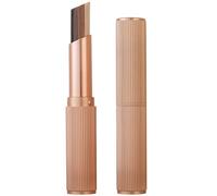 Sombra de ojos en barra de 3 colores: brillo de ojos con purpurina dorada, maquillaje fácil de retocar para principiantes, fórmula duradera rápida y mezclable