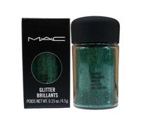 Sombra de ojos en polvo mac pigment tono verde glitter suelto acabado