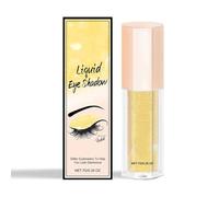 Sombra de Ojos Líquida Brillante: Fácil de Aplicar, Maquillaje de Ojos Delicado, Distribución Uniforme Del Brillo, Capta La Luz Y Aumenta El Encanto General Del Maquillaje(Yellow,1pcs)