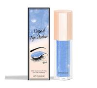 Sombra de Ojos Líquida Brillante: Fácil de Aplicar, Maquillaje de Ojos Delicado, Distribución Uniforme Del Brillo, Capta La Luz Y Aumenta El Encanto General Del Maquillaje(Blue,3pcs)
