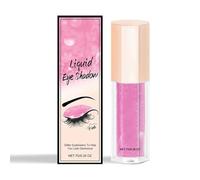 Sombra de Ojos Líquida Brillante: Fácil de Aplicar, Maquillaje de Ojos Delicado, Distribución Uniforme Del Brillo, Capta La Luz Y Aumenta El Encanto General Del Maquillaje(Pink,1pcs)