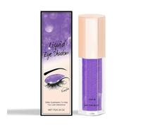 Sombra de Ojos Líquida Brillante: Fácil de Aplicar, Maquillaje de Ojos Delicado, Distribución Uniforme Del Brillo, Capta La Luz Y Aumenta El Encanto General Del Maquillaje(Purple,2pcs)