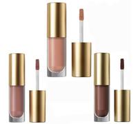 Sombra de ojos líquida Vegoly, sombras de ojos líquidas cremosas multicolor, maquillaje de ojos ligero y difuminable, brillo suave, larga duración, resistente al agua, maquillaje natural (3PCS)