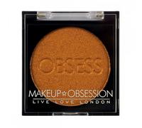 Sombra de ojos makeup revolution obsession, tono e166 gold coast brill