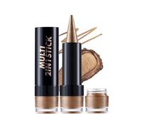 Sombra de ojos nacarada 2 en 1 y delineadores de ojos altamente pigmentados, maquillaje preciso para una fácil aplicación, maquillaje negro de sombra de ojos