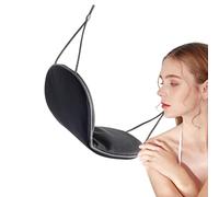 Sombra de ojos, para dormir, unisex para mujer, doble cara, reversible, tela transpirable, ajustable, suministros de ajuste cómodo, sueño unisex