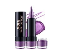 Sombra de ojos y delineador de ojos 2 en 1, resistente al sudor y fácil de mezclar, aplicación suave, a prueba de manchas para un maquillaje de ojos duradero a prueba de manchas