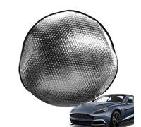 Sombra del Sol del Volante - Cubierta Solar del Volante sin Esfuerzo | Extensamente directivo Protector Sun Sun | Volante de Aluminio para Usar en minivans, sedanes, Pastillas, Camiones y SUV.