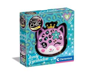 Sombra Ojos con Caja Maquillaje Crazy Chic Leopardo Clementoni 18822