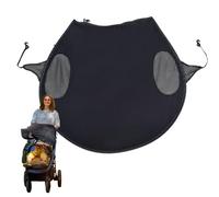 Sombra Para Cochecito - Extensor UPF50 Para Capota De Cochecito | Protección Solar Portátil Con Sujetación Antiviento, Accesorio Ligero Para Paseos En El Parque, Playa Y Viajes