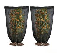 Sombra para Plantas De Exterior - Barrera Antipájaros, Transpirable Y Resistente Al Viento,Cobertura de Plantas Jardín Protección UV | para Flores, Hortalizas, Bancales Elevados, Parche De Fresas, B